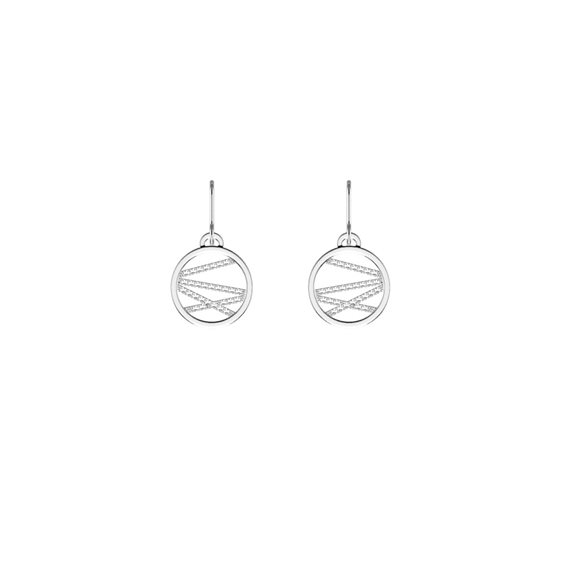 Orecchini Les Georgettes Donna Les Précieuses - Liens in Ottone Cubic Zirconia 1728-208-0TU - 1728-208-0TU
